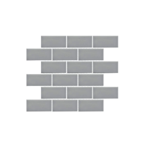 Grey Elongated Flat - ceramic tile